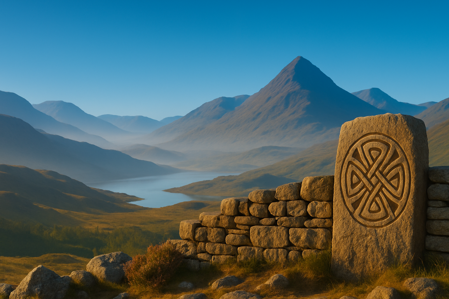 Scottish Highlands landscape